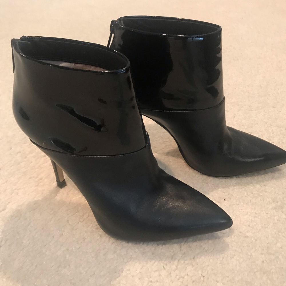 MICHAEL Michael Kors leather and patent booties